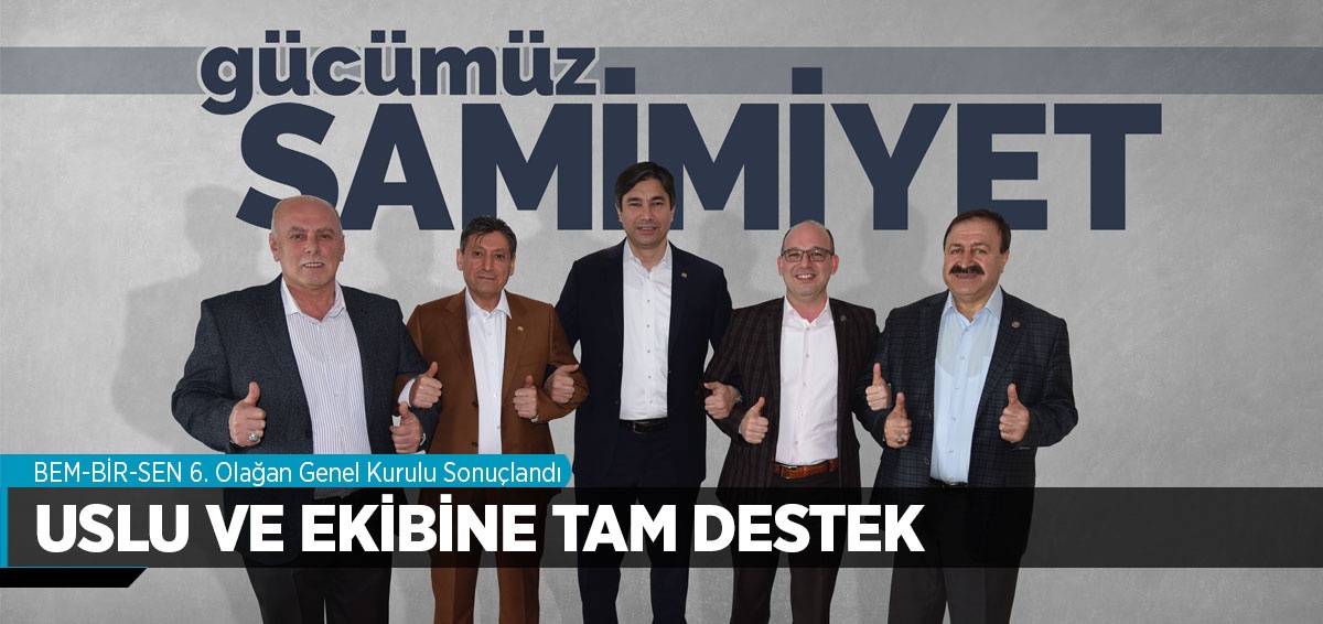 Levent Uslu Yeniden Genel Başkan